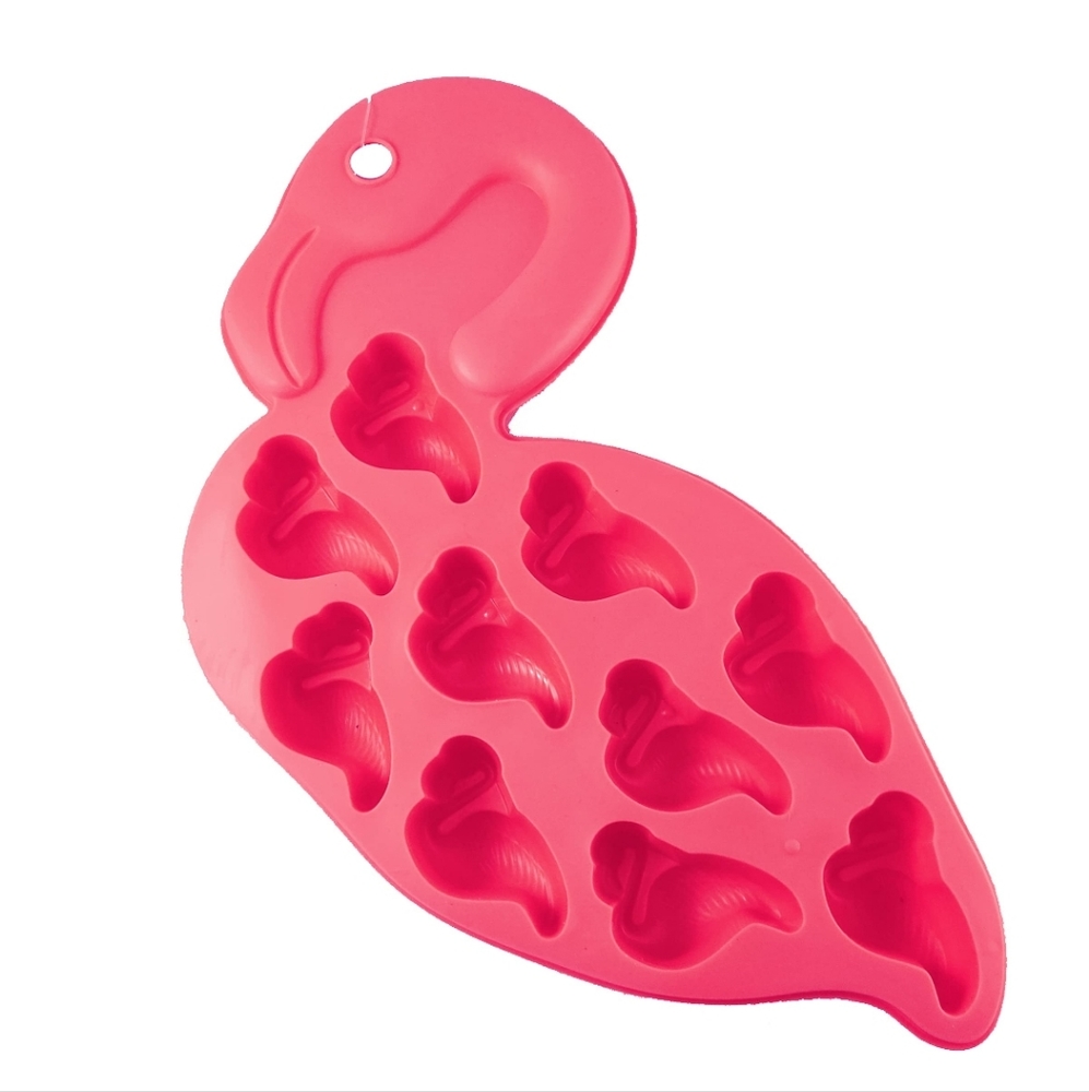 Flamingo ice cube tray